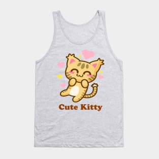 cute kitty lover Tank Top